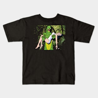 The Creature from the Black Lagoon Kids T-Shirt